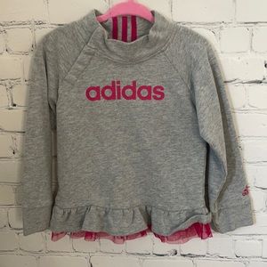 Adidas baby girl sweater size 24M